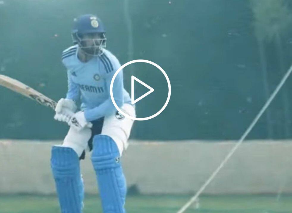 [Watch] KL Rahul Shows No Signs of Discomfort While Batting in Nets Ahead of Asia Cup 2023
